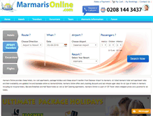 Tablet Screenshot of marmaris-online.com